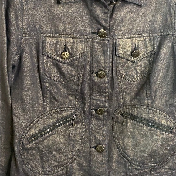 CHICOS metallic jacket - Picture 2 of 4